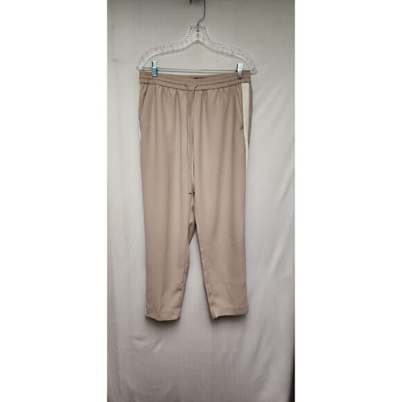 Express Womens Medium High Rise Pull On Joggers Drawstring Waist Pockets Boho - Picture 2 of 6